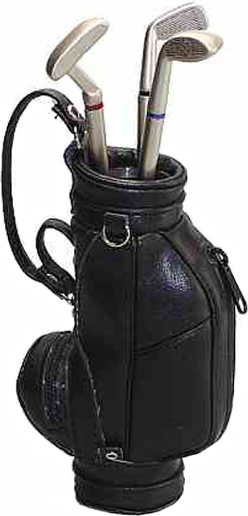 Golf Bag 3 Kugelschreiber IAN 642 ohne Uhr - Schwarz
