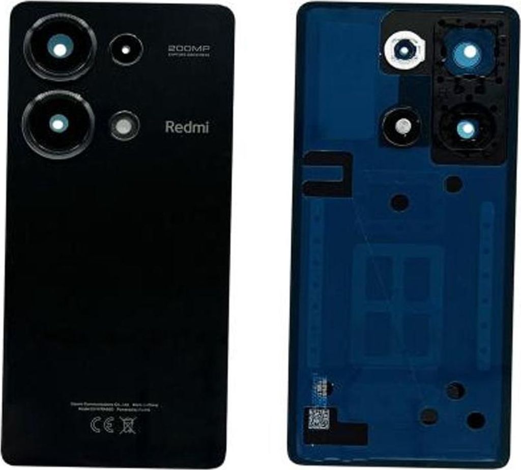 Xiaomi Redmi Note 13 Pro Bakstycke - Svart
