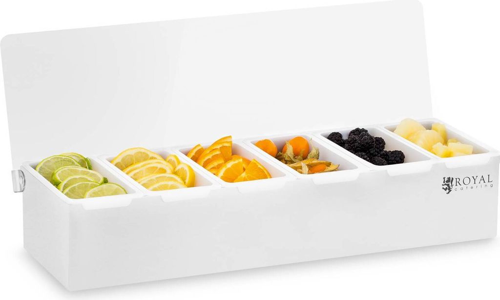 Nádoba na ingredience Royal Catering - nerezová ocel/PP - 6 Obrázek produktu 1