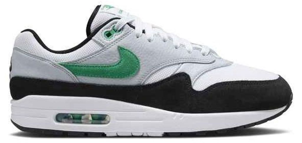 Nike Air Max 1 "White Black Stadium Green" Schwarz/Grün, Produktbild 