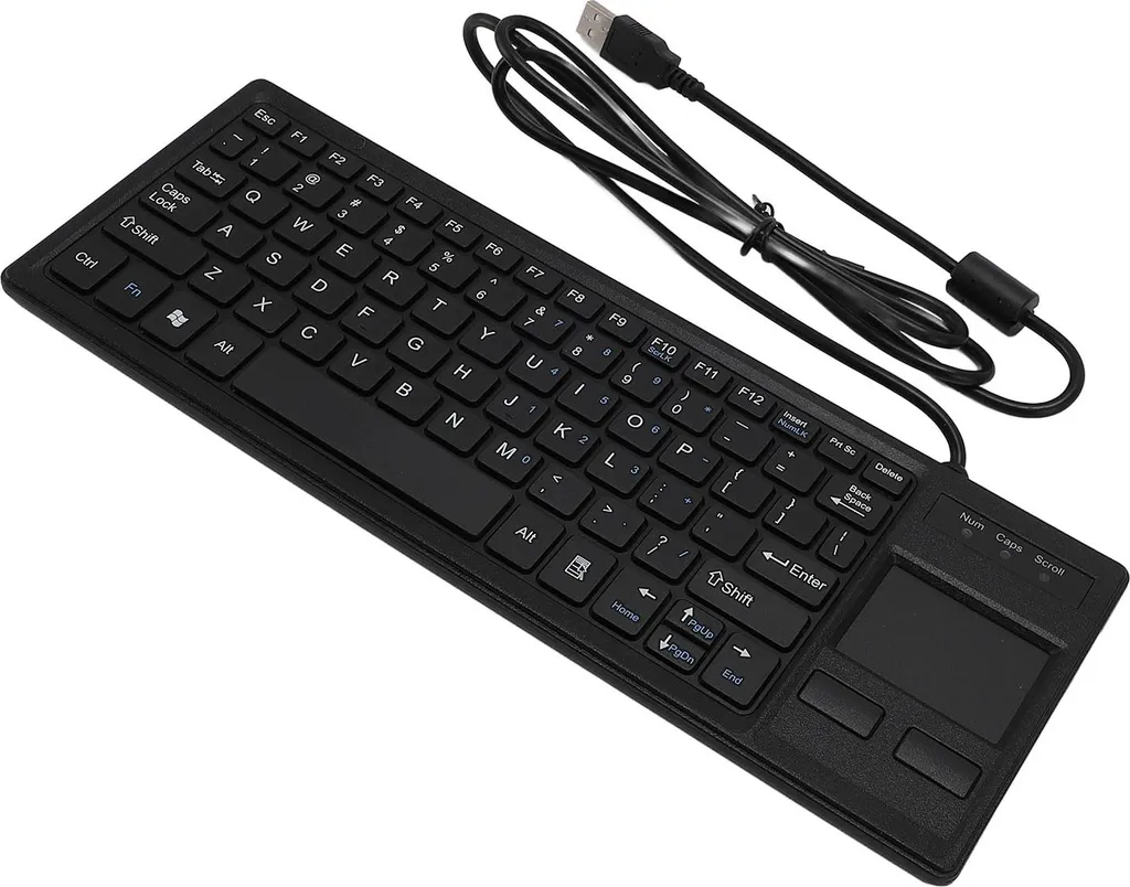 Clavier industriel tactile avec pavé intégré pour PC et portable