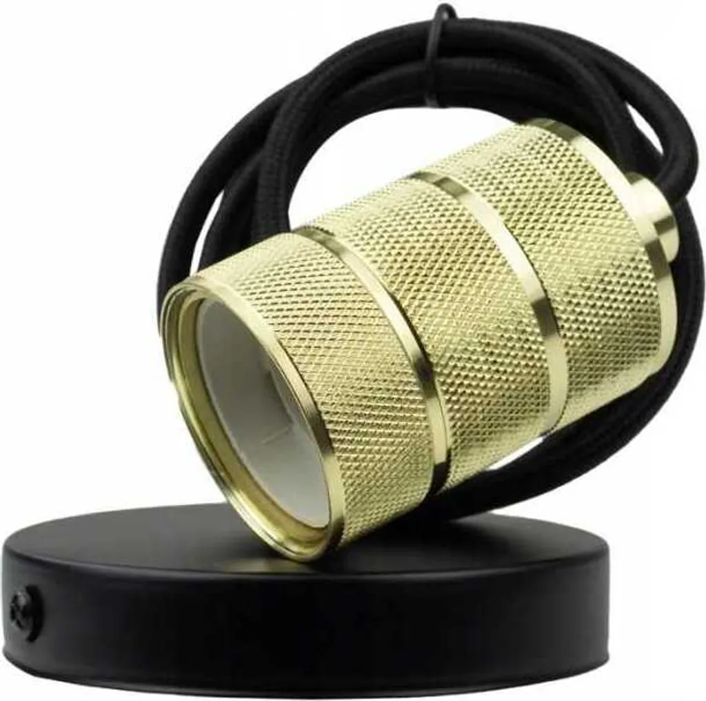 Lampada a sospensione Gold E27, 2 m, max. 60 W