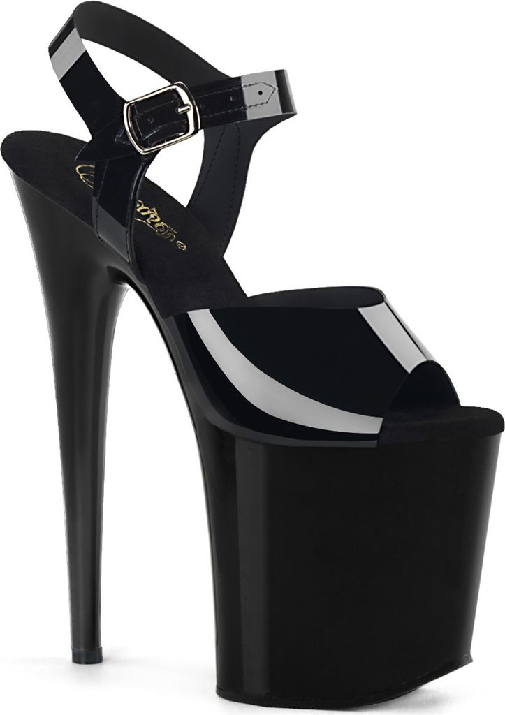 FLAMINGO-808N Damen Sandale von Pleaser, Schwarz  , EU 44, Produktbild 