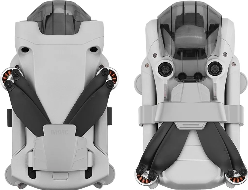 Évitez la Casse : Protection DJI Mini 3 Pro Hélices et Nacelle Gris 2pcs
