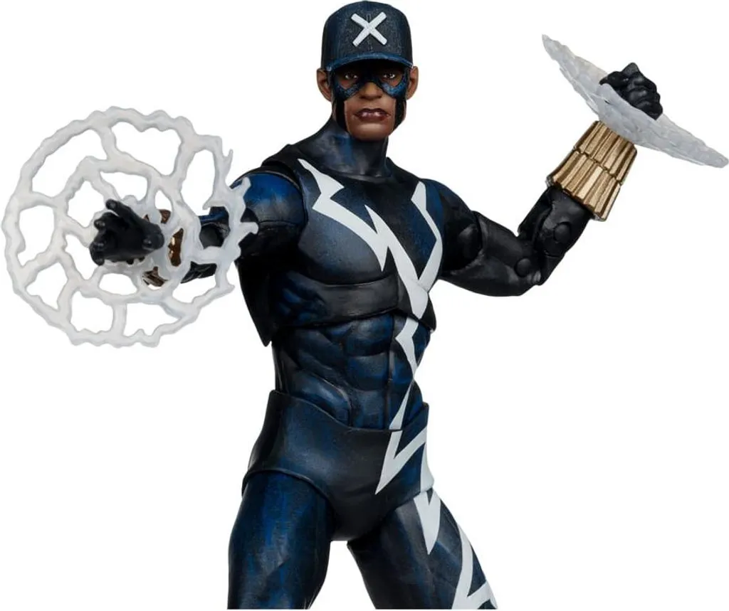 Figurine Articulée Static Shock DC Comics Collection Gold Label 18cm - 3