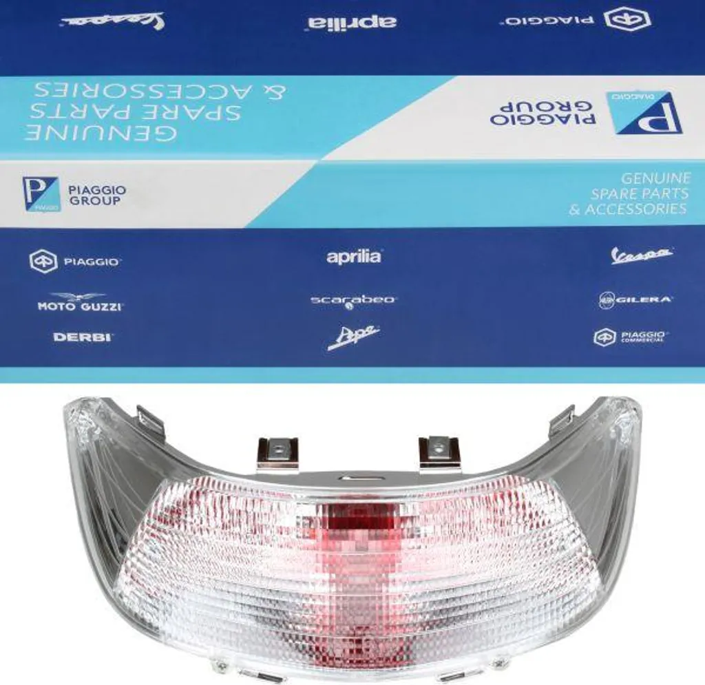 Bloc optique arrière complet pour scooter Gilera Nexus et Aprilia SR 125