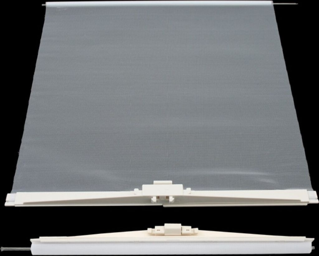 MPK Ersatzrollo Netz MPK 47K VisionVent M Dachluke Dachfenster Dachhaube 40 x 40 cm Wohnwagen Wohnmobil Caravan perlweiß