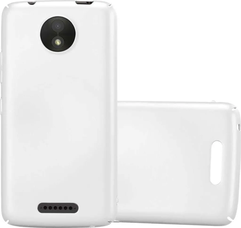 Custodia Motorola MOTO C Argento Metallizzato | Cadorabo Hard Cover Slim