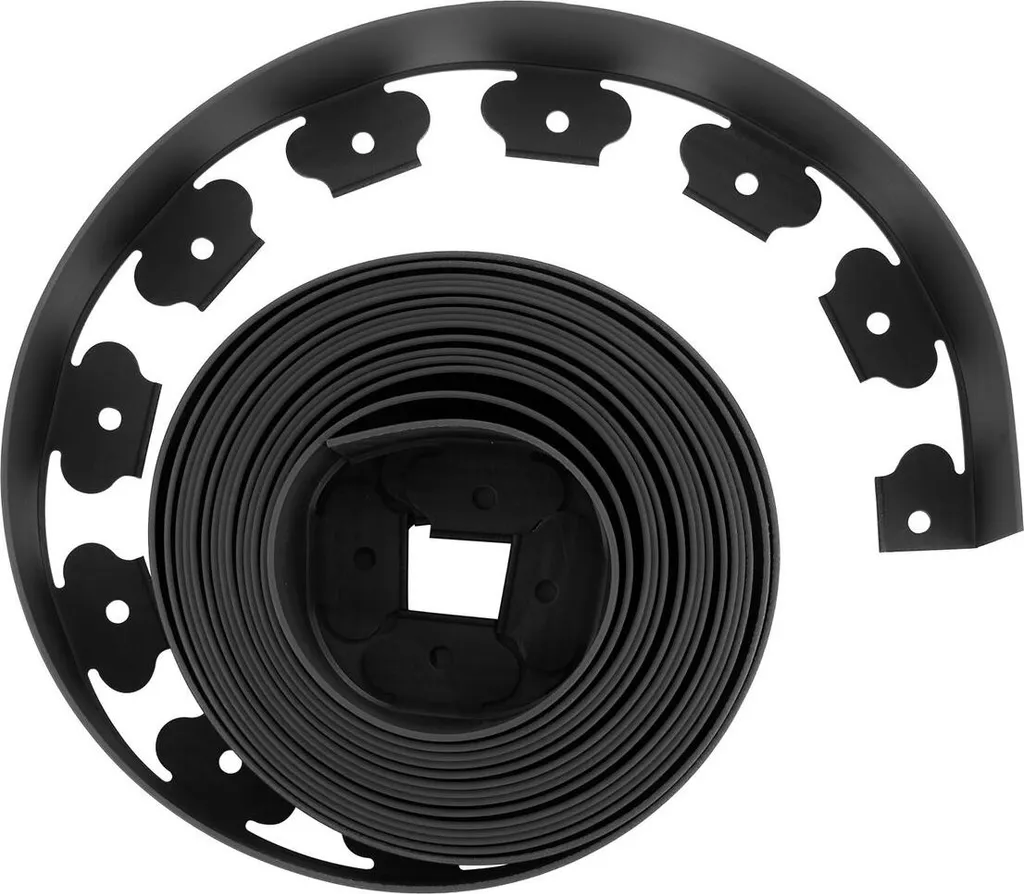 Bordure Jardin Sans Creusage 10m Résistante aux UV avec Kit de Fixation - 10