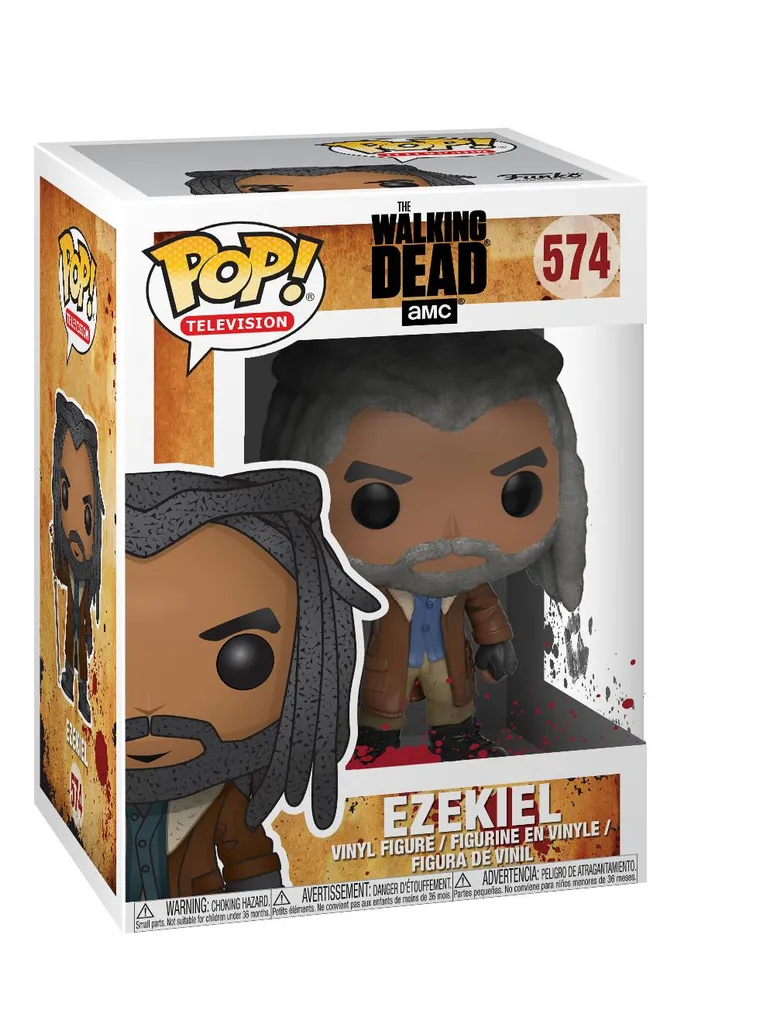 Pop The Walking Dead Ezekiel n°574 avec Détails Fidèles et Boîte Vitrine - 2
