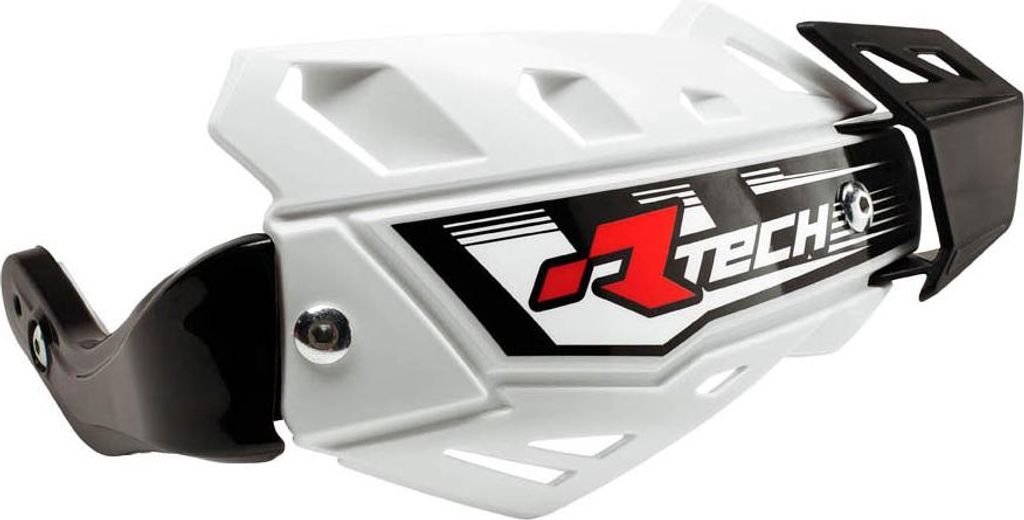 Handguards (Handbars) Flx Atv/Quad Farbe Weiss (Mit 3 Arten Von Lenkerhalterungen)