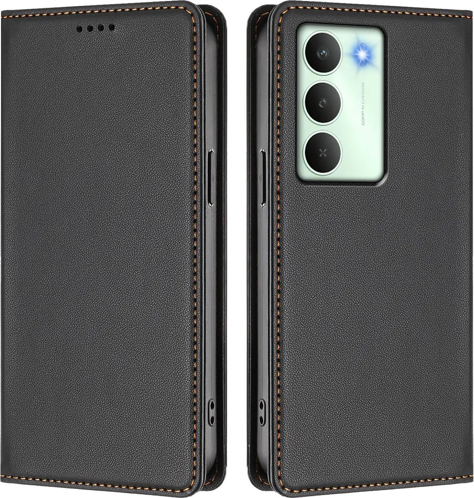 Custodia Magnetica Realme C75 / 14X 5G - Protezione TPU e Finto Cuoio