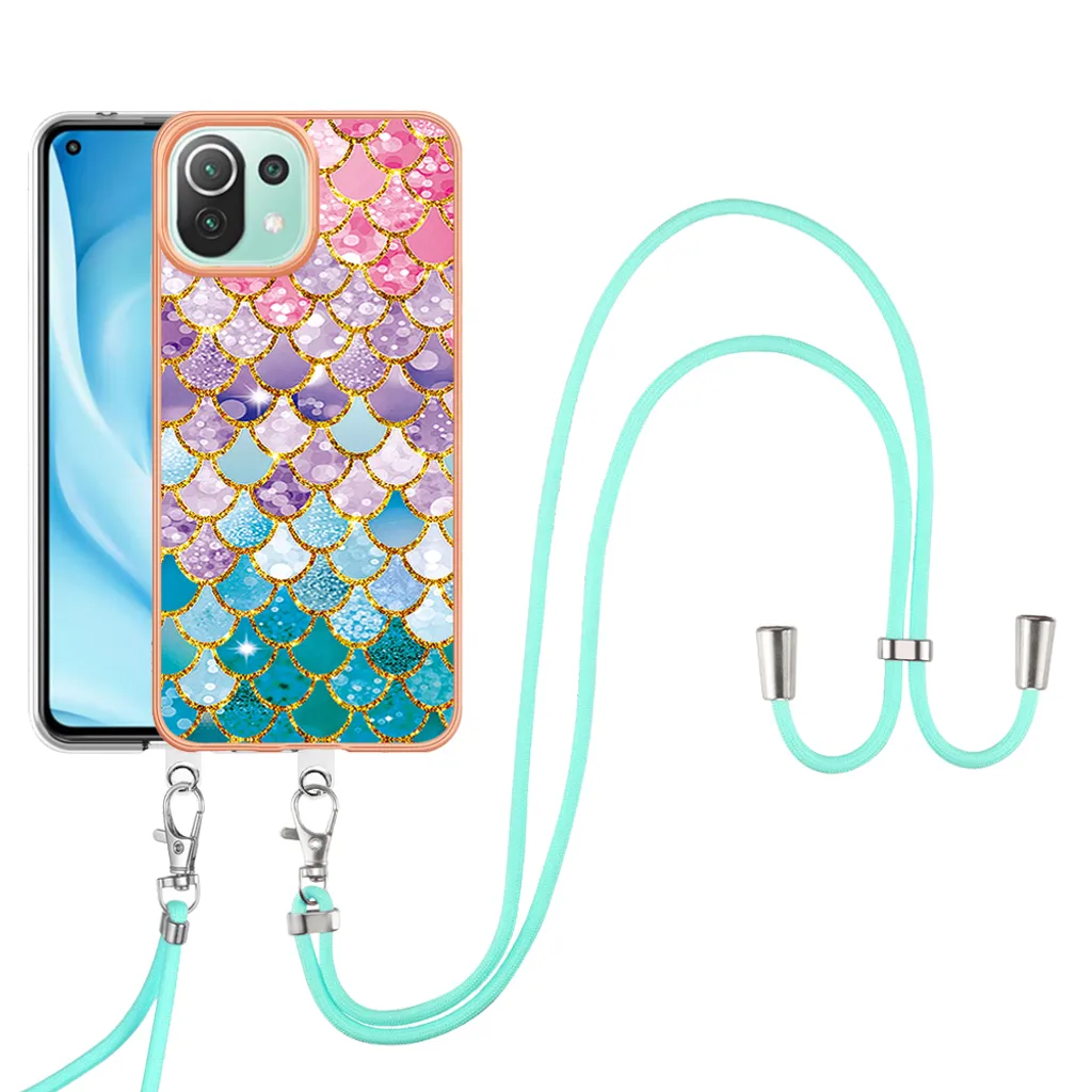 Funda par Xiaomi Mi 11 Lite 5G Carcasa Cover Protectora con Ranura para