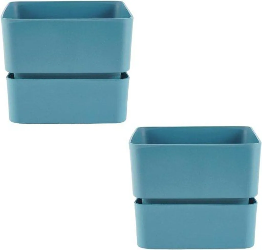 Petits Vases Succulentes 2 cm avec Drainage et Soucoupe Amovible en Pack