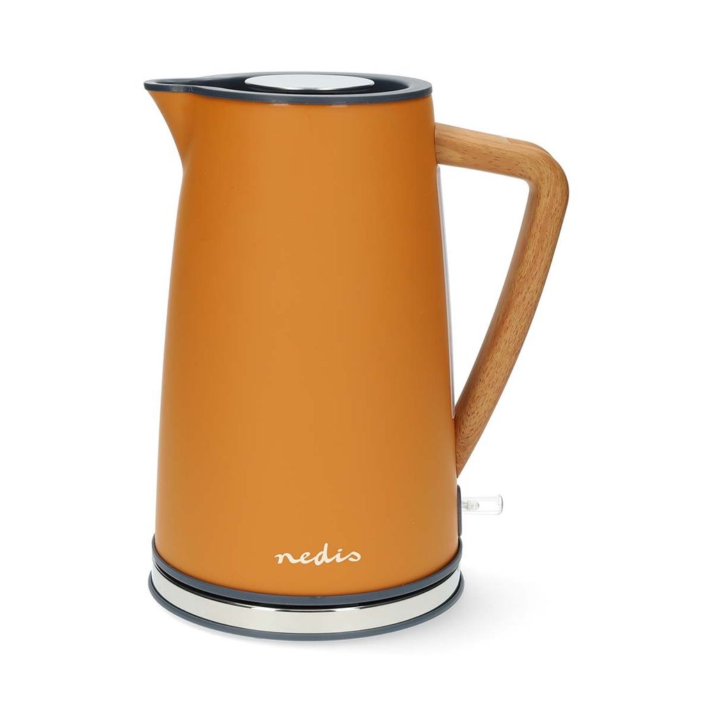 Nedis, Wasserkocher 1.7L Soft Touch 2200W Strix, Orange Produktbild 