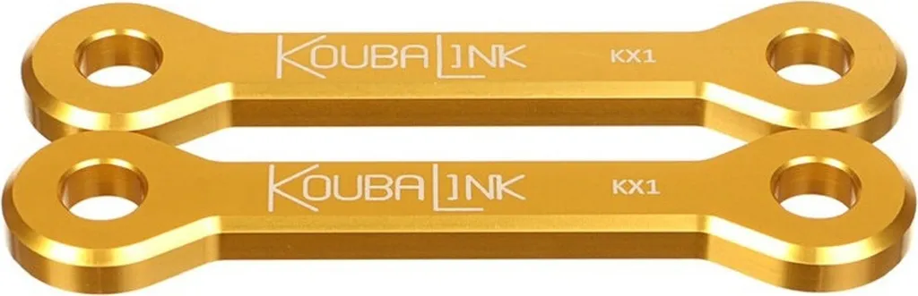 Kit rabaissement KoubaLink Or 25.4 mm : abaissez votre Kawasaki KX