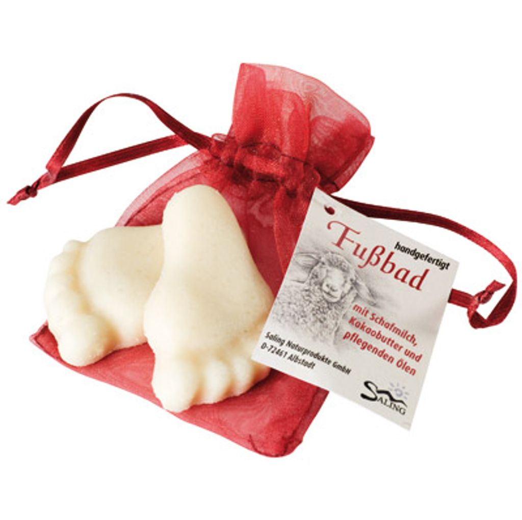 Saling Fussbad Seife in Füsschenform Produktbild 