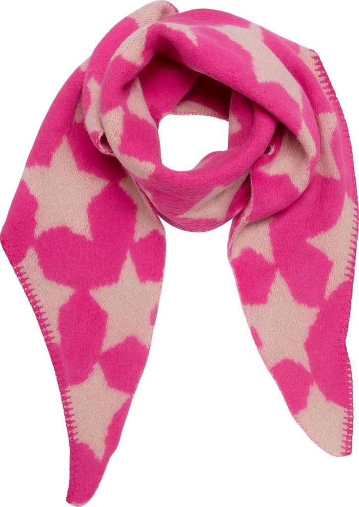 Faera Schal Muster Sterne Warm Weich Größe One Size