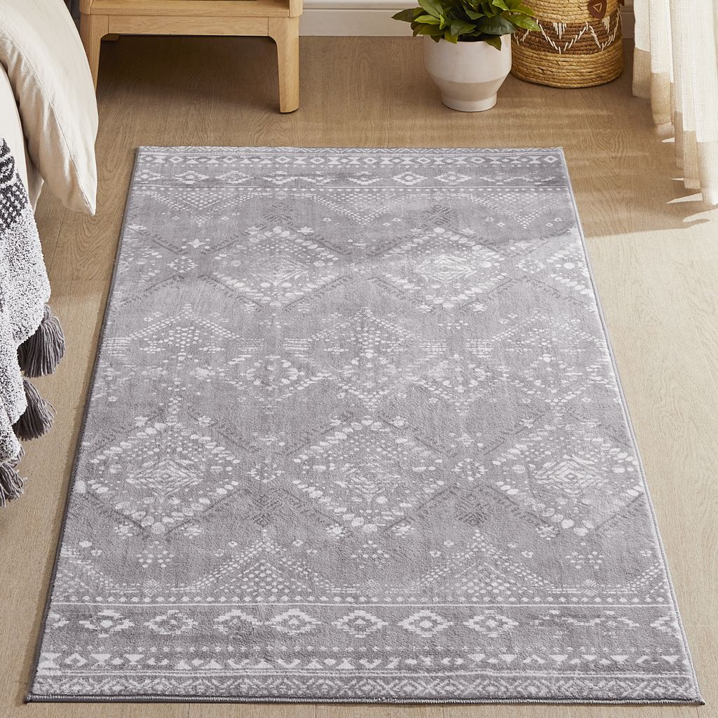 SONGMICS HOME Teppich, 80 x 150 cm, Wohnzimmerteppich, rutschfest, flauschig
