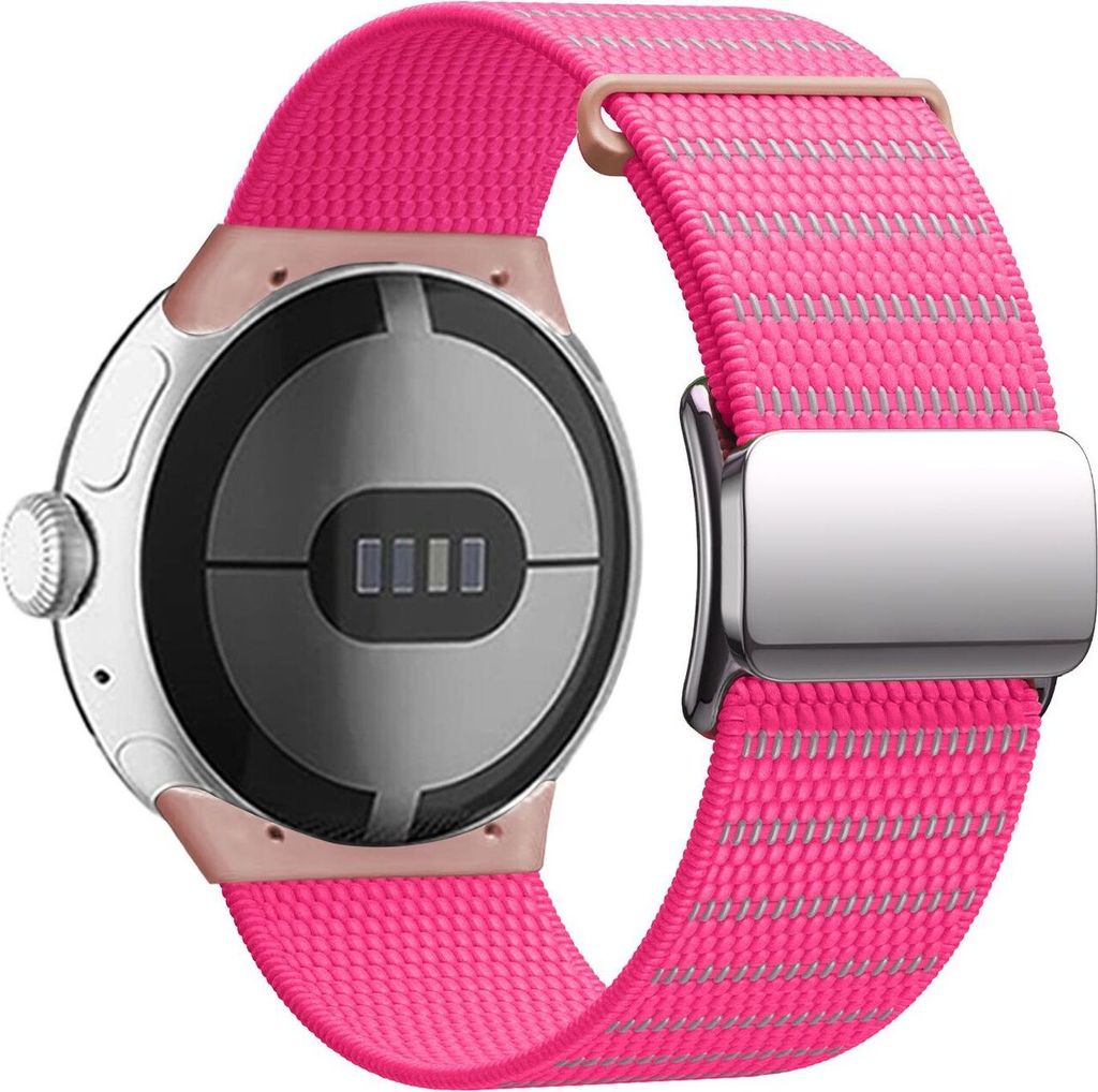 Smartwatch Armband Nylon Google Pixel Watch 4 / 3 / 2 / 1 45mm Magnetverschluss
