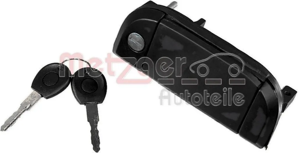 Maniglia METZGER 2310659 per VW Transporter IV con Serratura e Chiavi