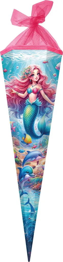 Accessoire Rentrée Scolaire Fille 85 cm Cône à Garnir Princess Aquarina