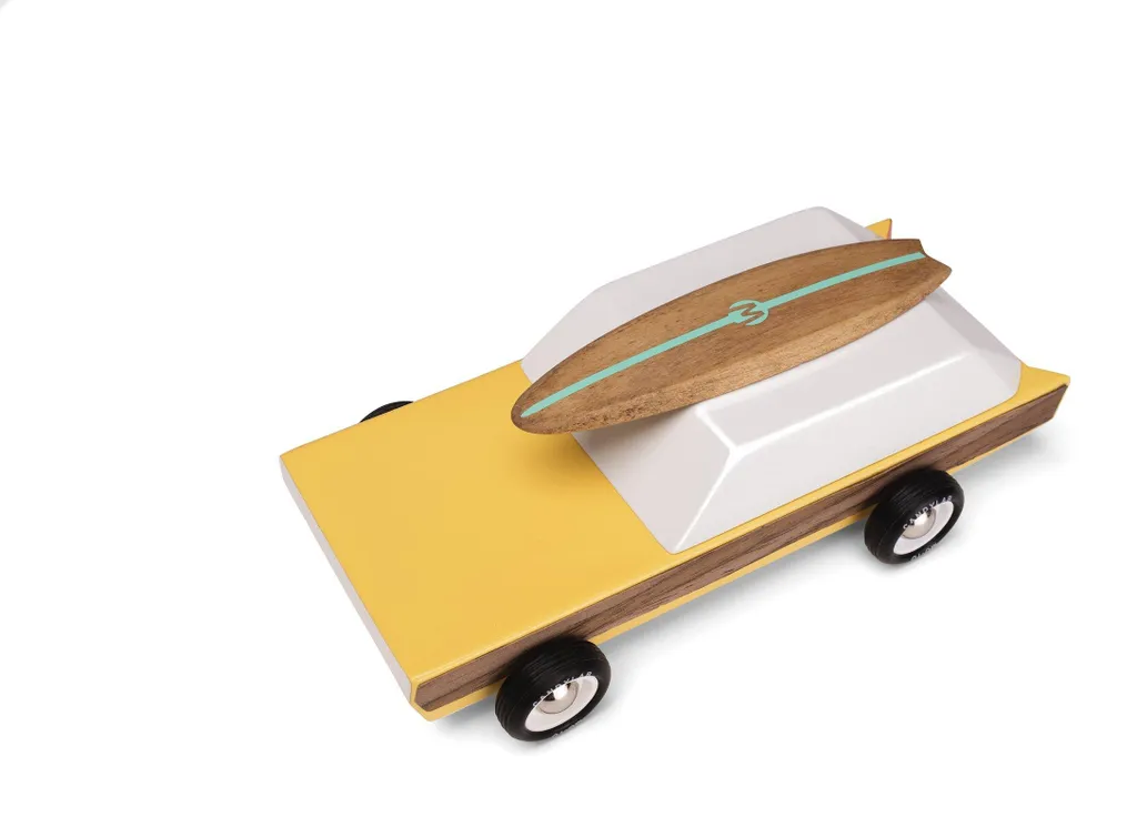 Décoration chambre enfant Junior Woodie - Voiture en bois de style