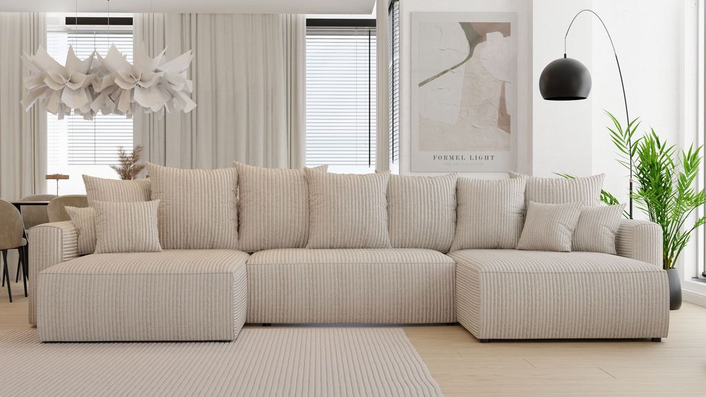 Sedacia súprava do U WINONA - béžová Obrázok produktu 