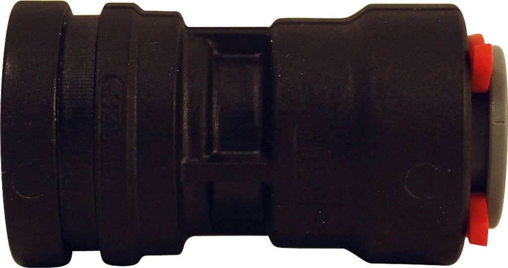 BWT Anschlussstück gerade, FLEX Insert x John-Guest-Steckverbinder ? 3/8" aus GFK