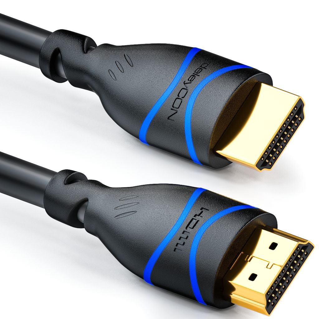 HDMI Kupplung kompatibel mit KabelDirekt HDMI 2.0a/b 2.0, 1.4a, Buchse zu Buchse, 4K Ultra HD, 3D, Full HD, 1080p, HDR, ARC, Highspeed mit Ethernet, PS4, XBOX, HDTV - TOP Series