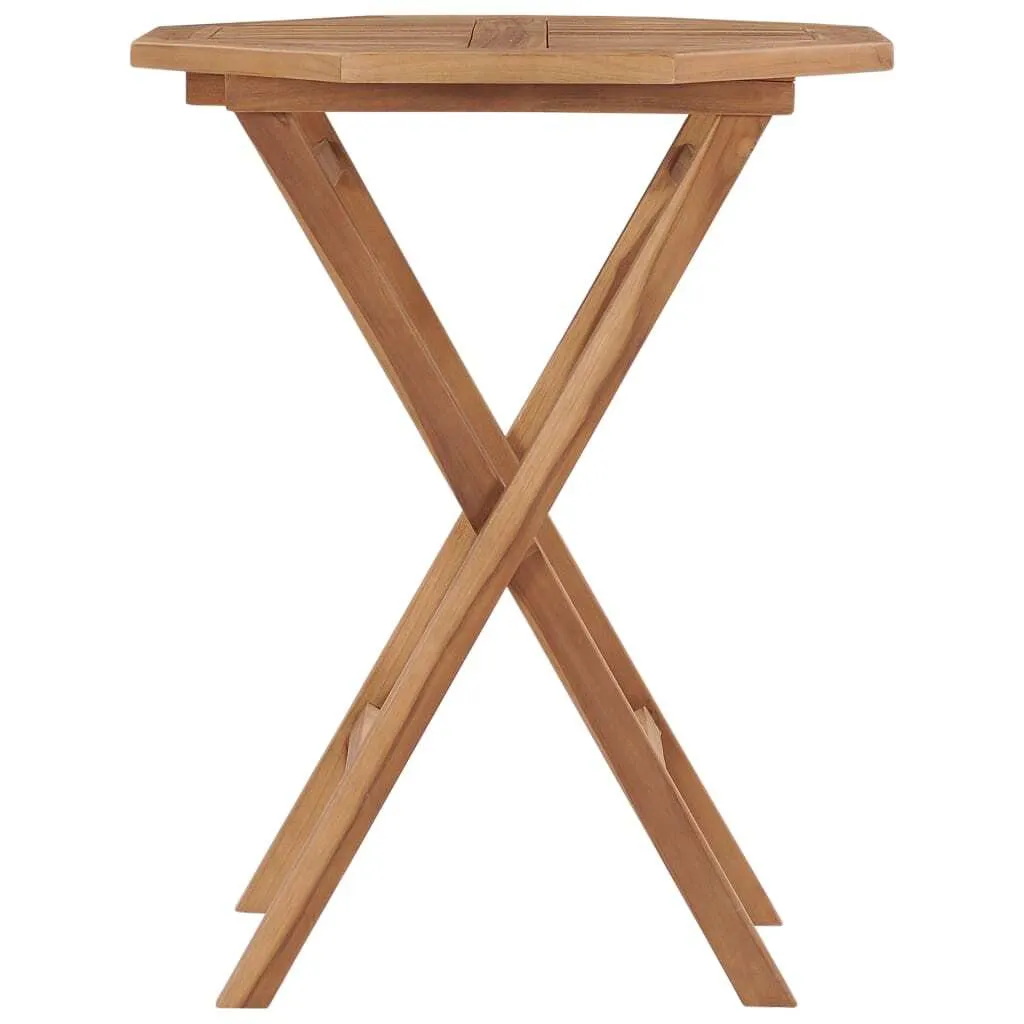 SYFAX™ Tavolo da Giardino in Teak Massello 60x60 | Resistenza Totale