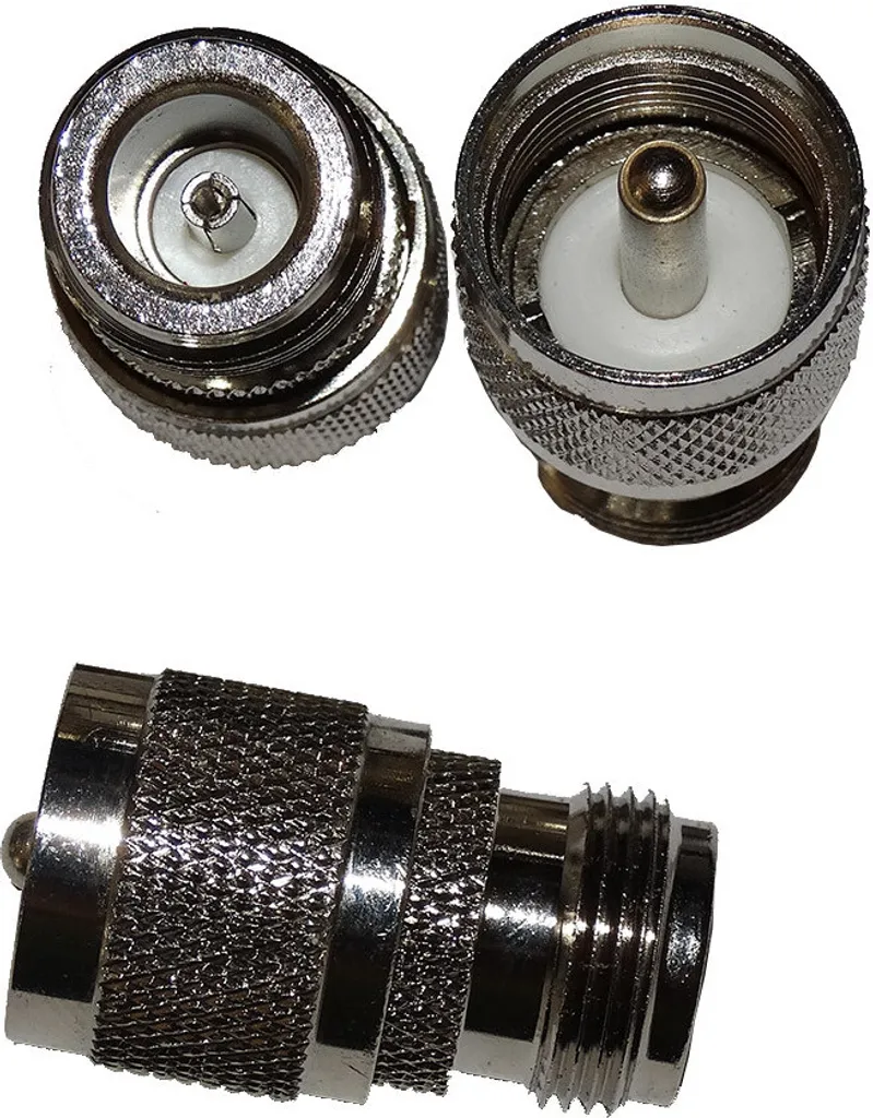 Adaptateur UHF Mâle vers N Femelle RF Connecteur Coaxial de Haute Qualité