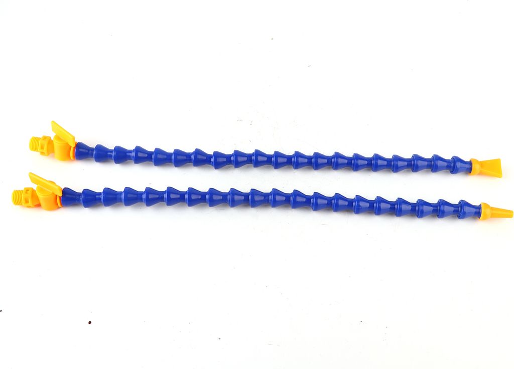 12 Stück runde, flache Nase, Drehmaschine, CNC-Maschine, flexibles Wasser, Öl, Kühlrohr, Schlauch, Kühlrohr