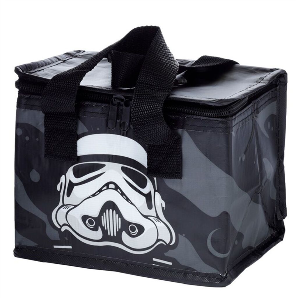 Die originale Stormtrooper-Lunchtasche aus schwarzem Rpet mit robuster Kühltasche