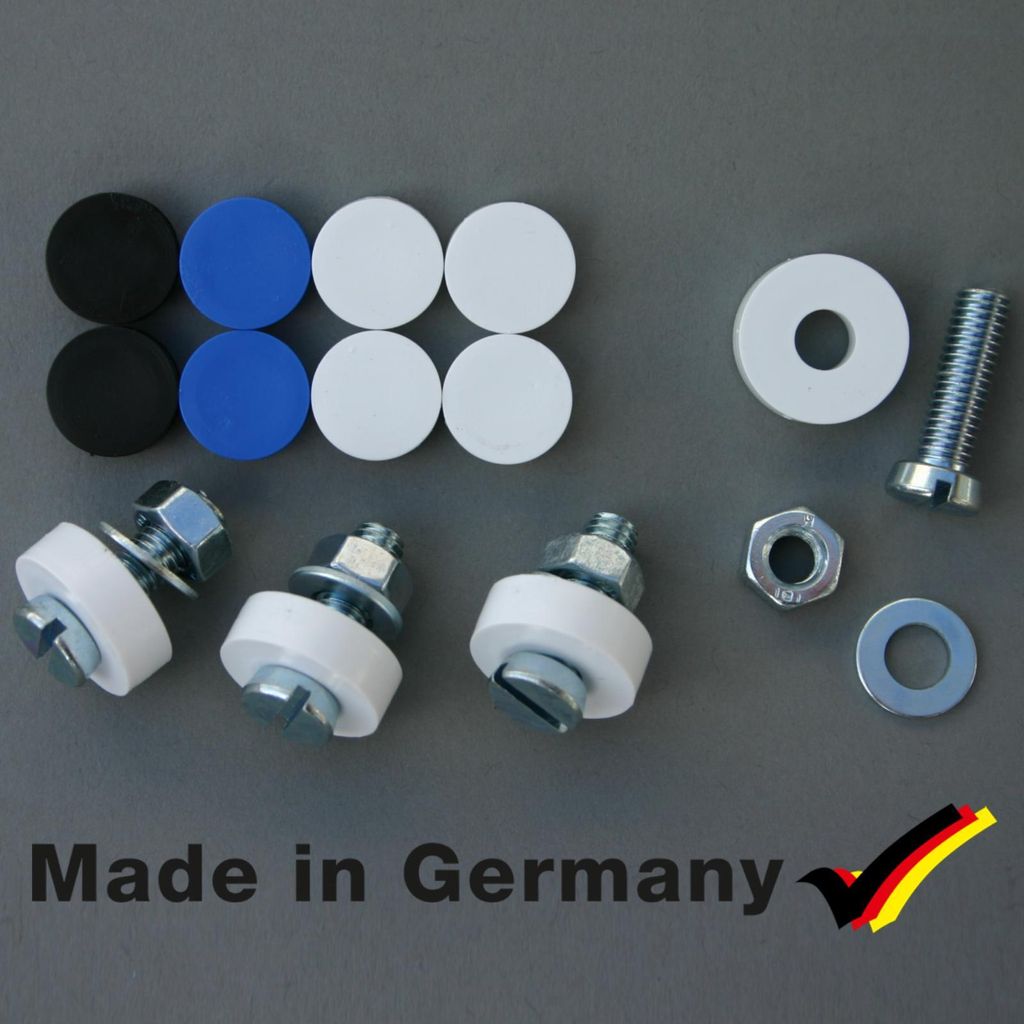 Motorrad Schrauben M 6 x 20 Special Set EU Kennzeichen Produktbild 