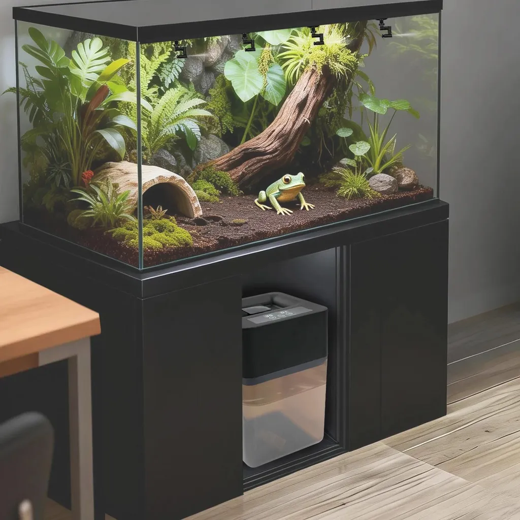 Système de brumisation 12 litres pour reptile avec buses multidirection