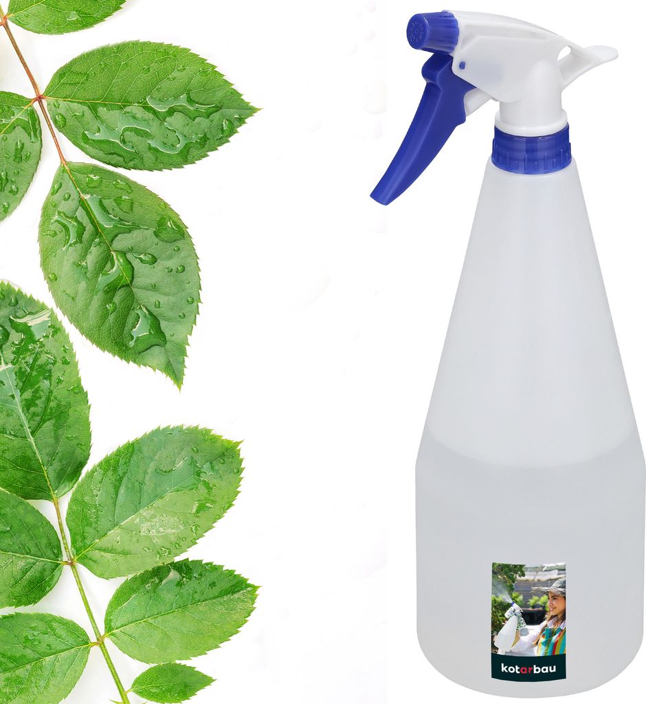 KOTARBAU Drucksprüher 1L Füllinhalt Zerstäuber mit Verstellbarer Düse zum Besprühen von Pflanzen