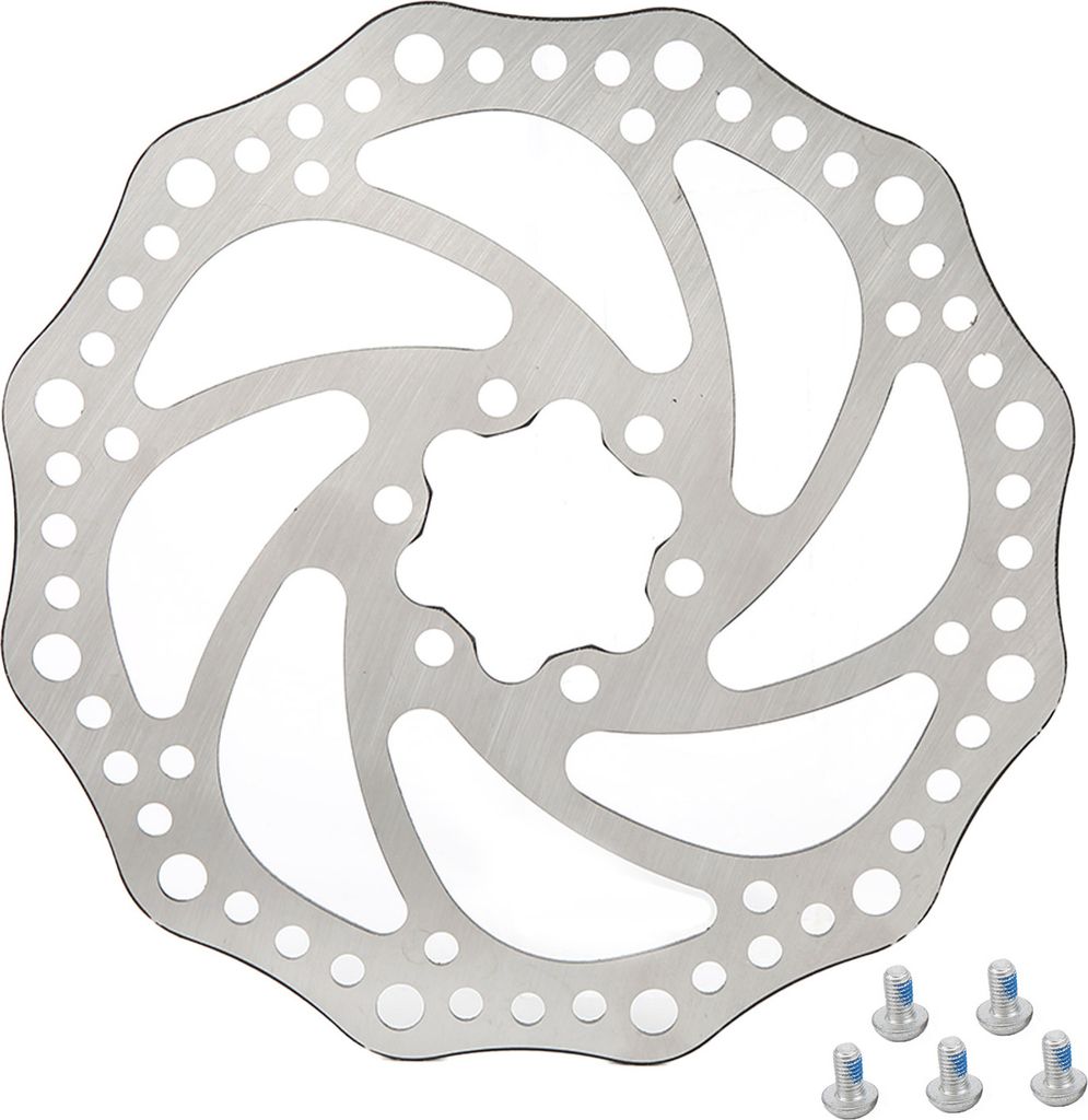 Fahrradscheibenbremse -Legierung Stahl 160 -mm -Gewinde -Hubs Fahrradrotorzubehör für Bergfaltebikes