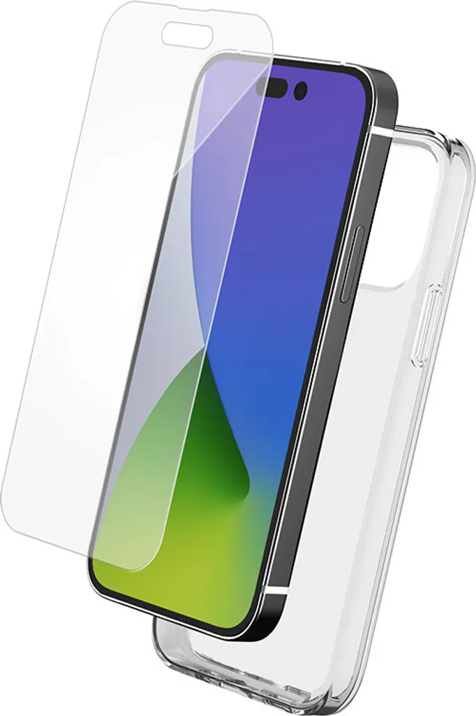 Cover Trasparente per iPhone 14 Pro Bigben BC484875 | Sicurezza - 1