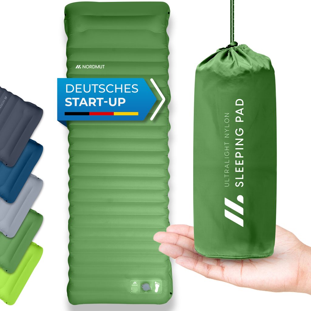 NORDMUT® Isomatte Selbstaufblasend 10cm – Isomatte Camping Produktbild 