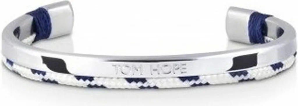 Bracciale Uomo Tom Hope HYBRID Acciaio - Design Svedese 13-15,5 CM