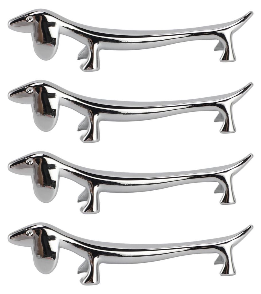 4PCS Portaposate Argento Portacucchiai in lega di zinco Immagine del prodotto 