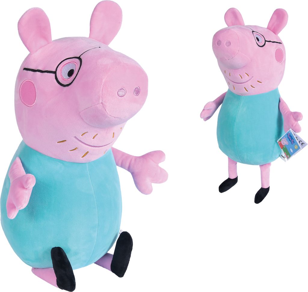 Peppa Pig Plüsch Papa Wutz, 37cm