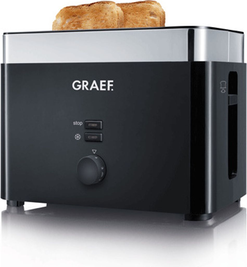 GRAEF Toaster TO62 1000 W schwarz Produktbild 2