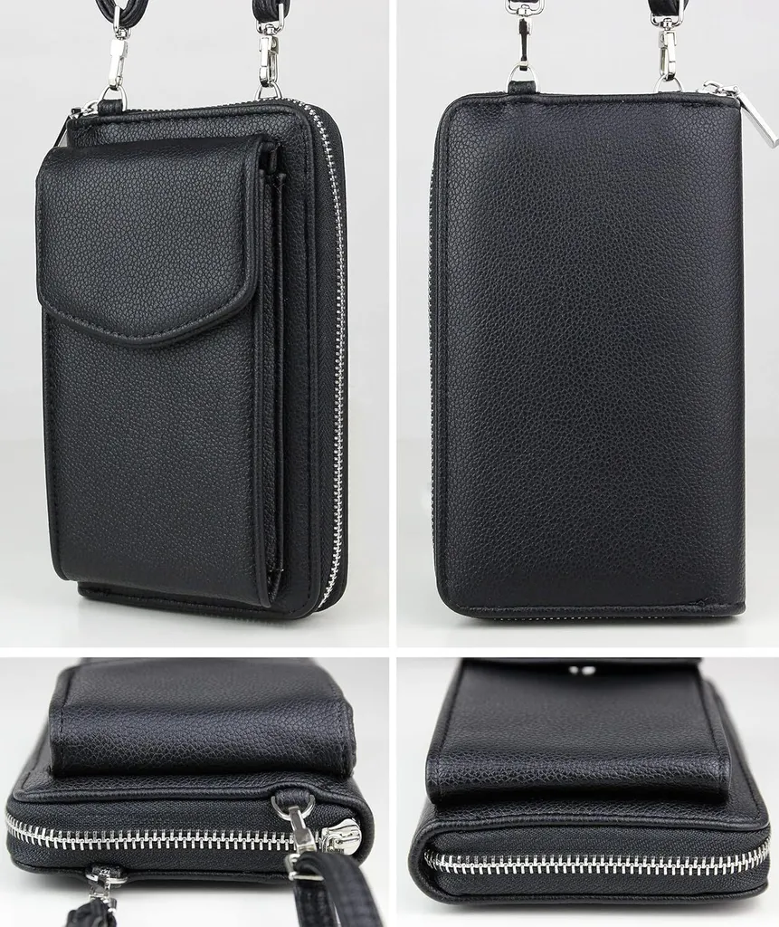 Acquista Custodia per telefono con tracolla in pelle con cordino, cerniera, portafoglio, per Google Pixel 7 Pro, borsa per moneta, borsa per telefono, 7A, 6A, cinturino a mano in Italia a partire