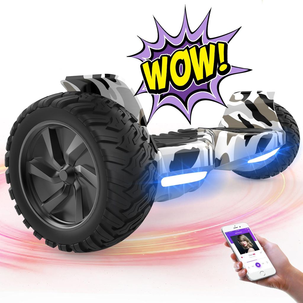 GeekMe Hoverboard 8,5 Zoll Elektro Scooter mit Bluetooth, Produktbild