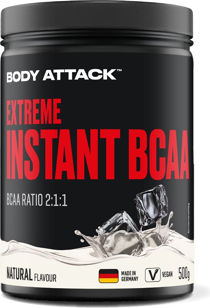 Body Attack Extreme Instant BCAA – 500 g Dose Neutral