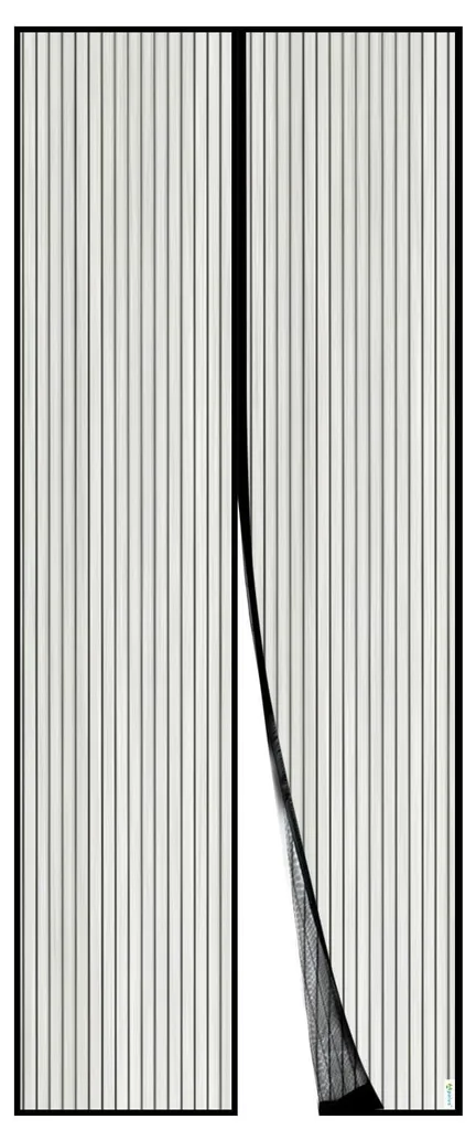 Moustiquaire magnétique 100x240 cm : finis les moustiques sans percer