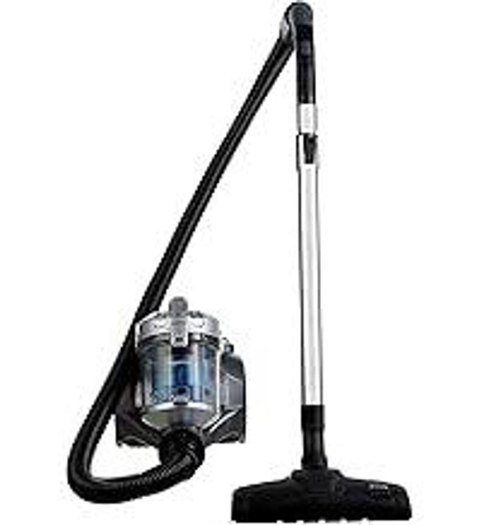 Zylinder-Staubsauger, leistungsstark, kompakt und leicht, ohne Beutel, für Hart- und Teppichböden, HEPA-Filter, 700 W, 1,5 l, EU, Schwarz/Blau