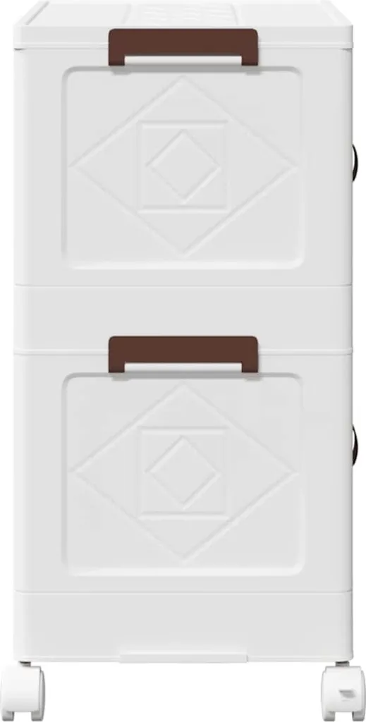 Carrello Portaoggetti Impilabile vidaXL 28L - Ottimizzazione Logistica Casa - 6